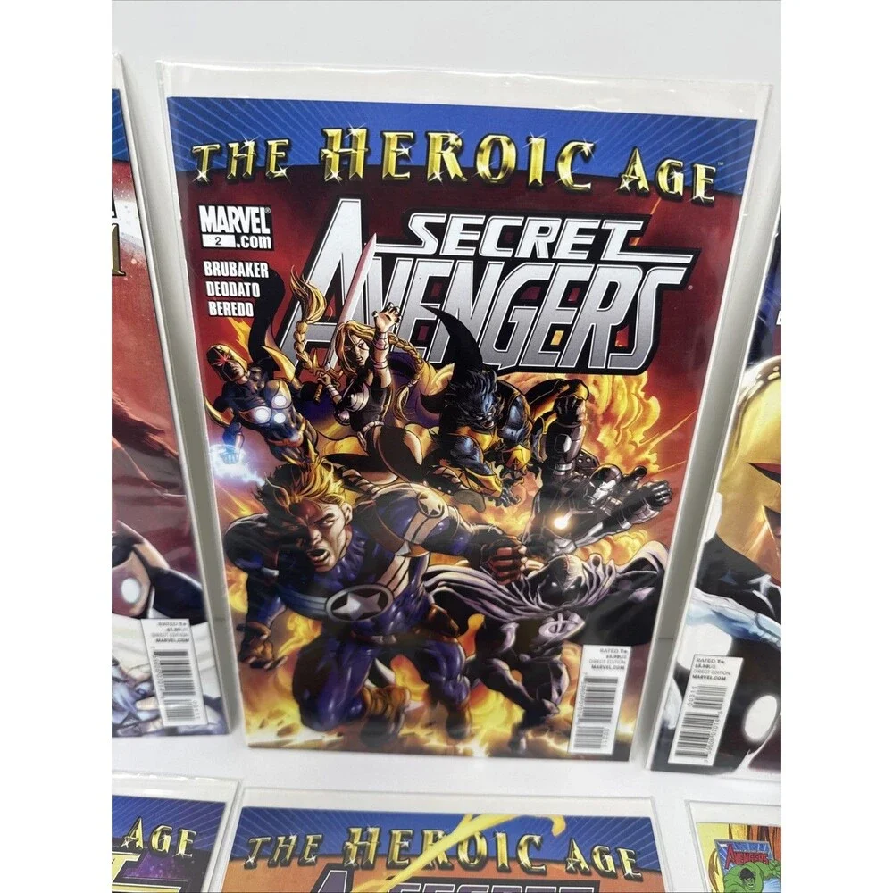 Secret Avengers #1-6 Comic Lot, Marvel, Debut Of Secret Avengers And Heroic Age